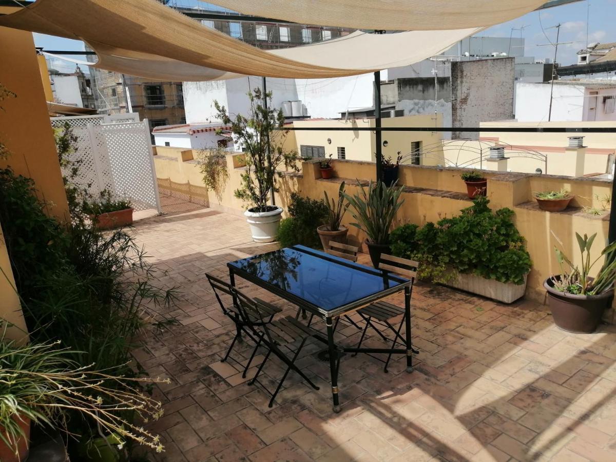 Ferienwohnung Tourist House Trajano Terraza-Piscina Sevilla Exterior foto