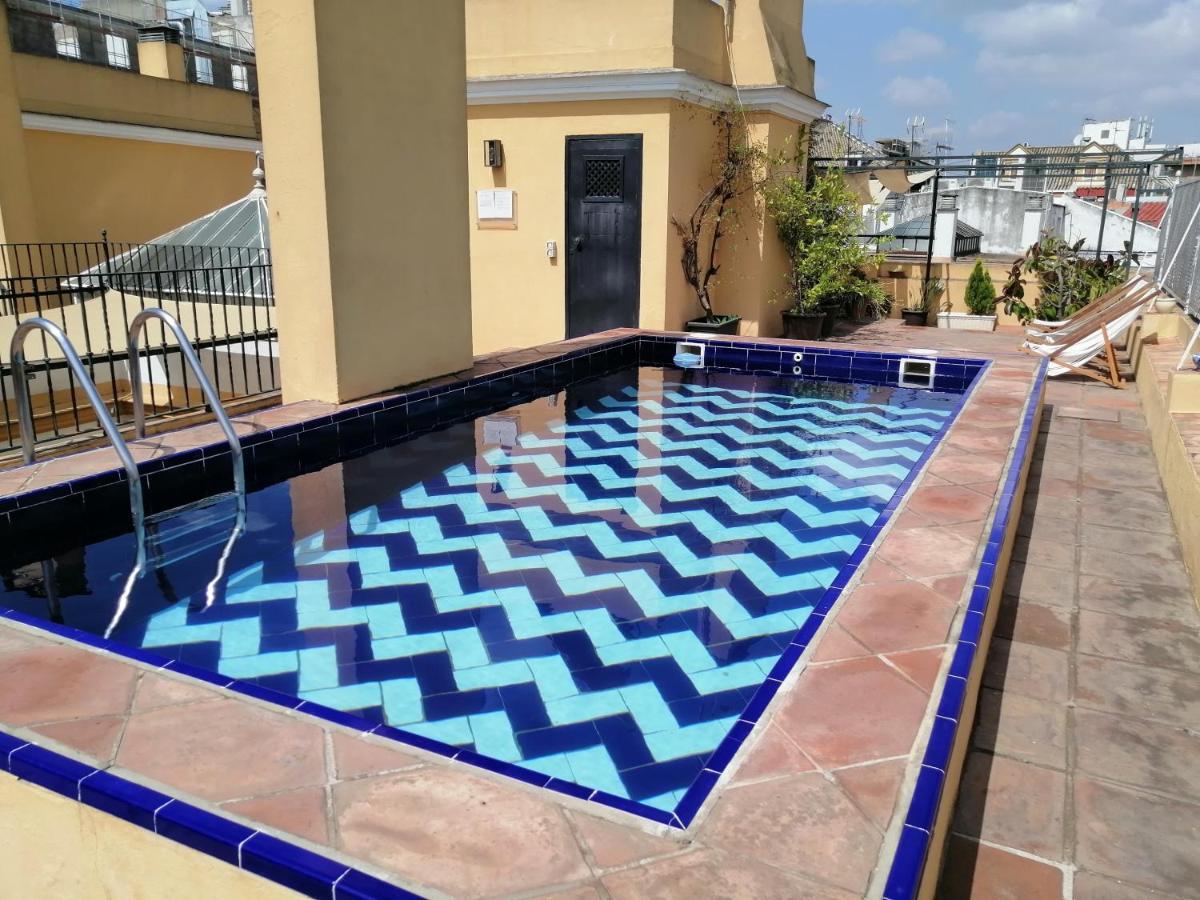 Ferienwohnung Tourist House Trajano Terraza-Piscina Sevilla Exterior foto