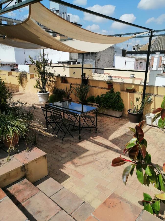 Ferienwohnung Tourist House Trajano Terraza-Piscina Sevilla Exterior foto