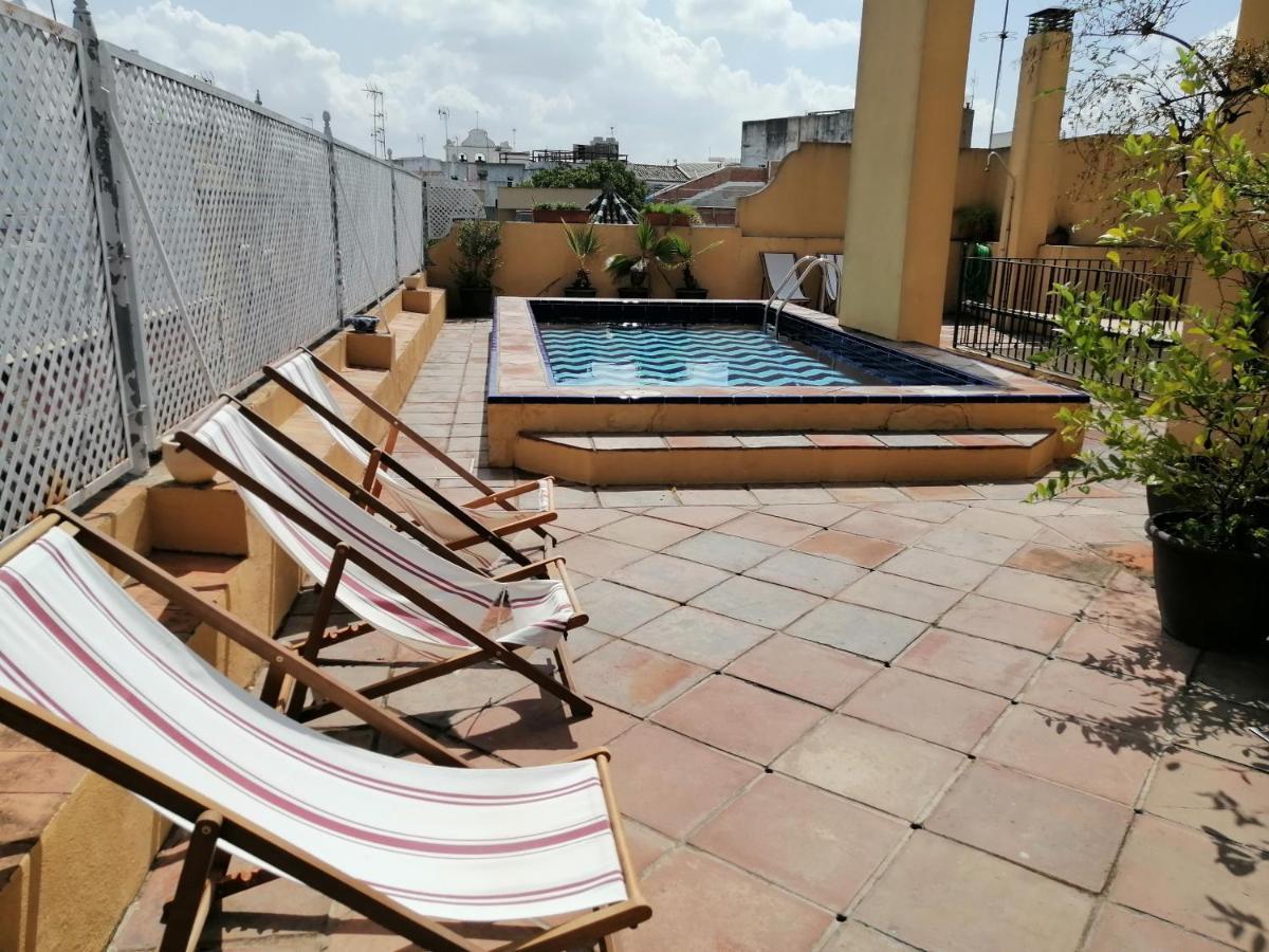Ferienwohnung Tourist House Trajano Terraza-Piscina Sevilla Exterior foto